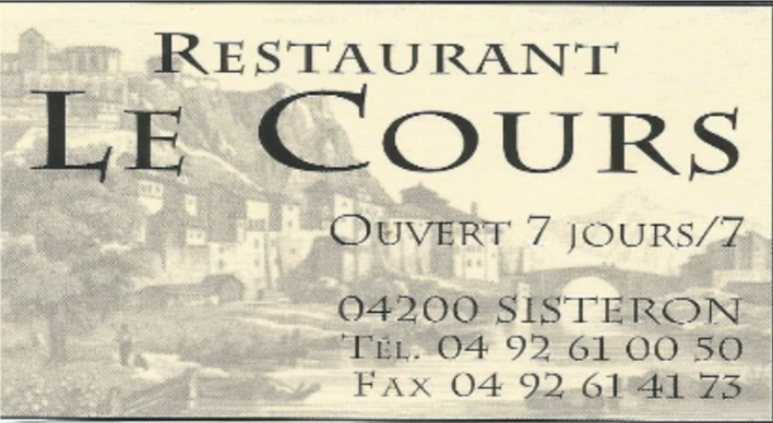 Restaurantlecours