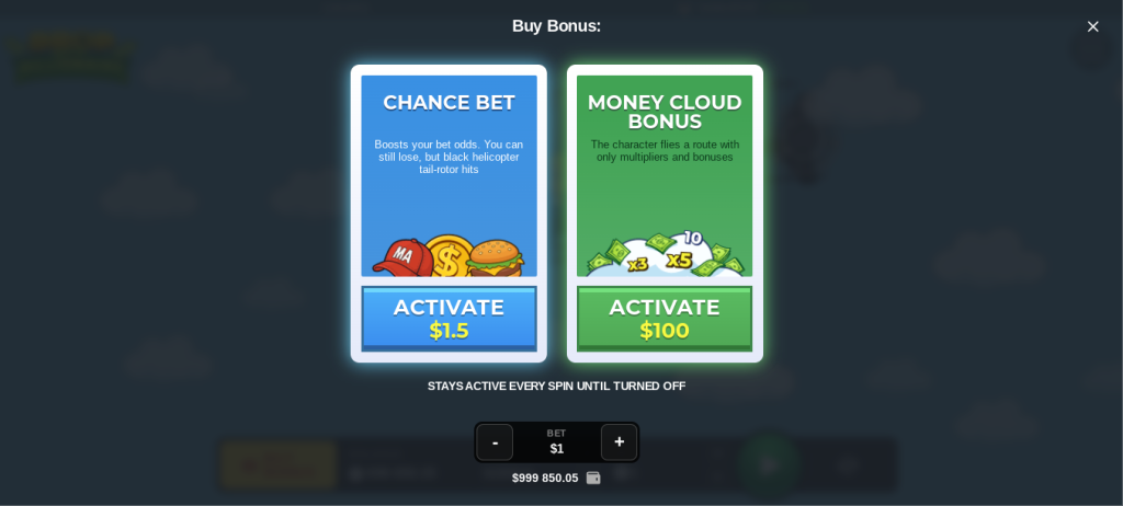 Drop The Billionaire jeu casino