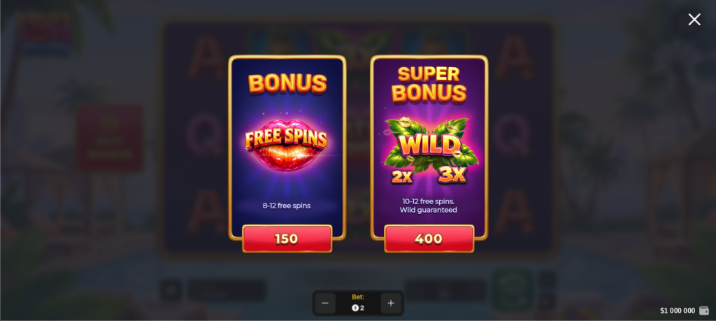 Fruit love Fever jeu casino
