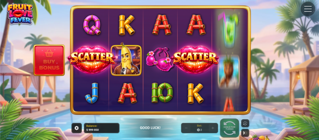 Fruit love Fever jeu casino
